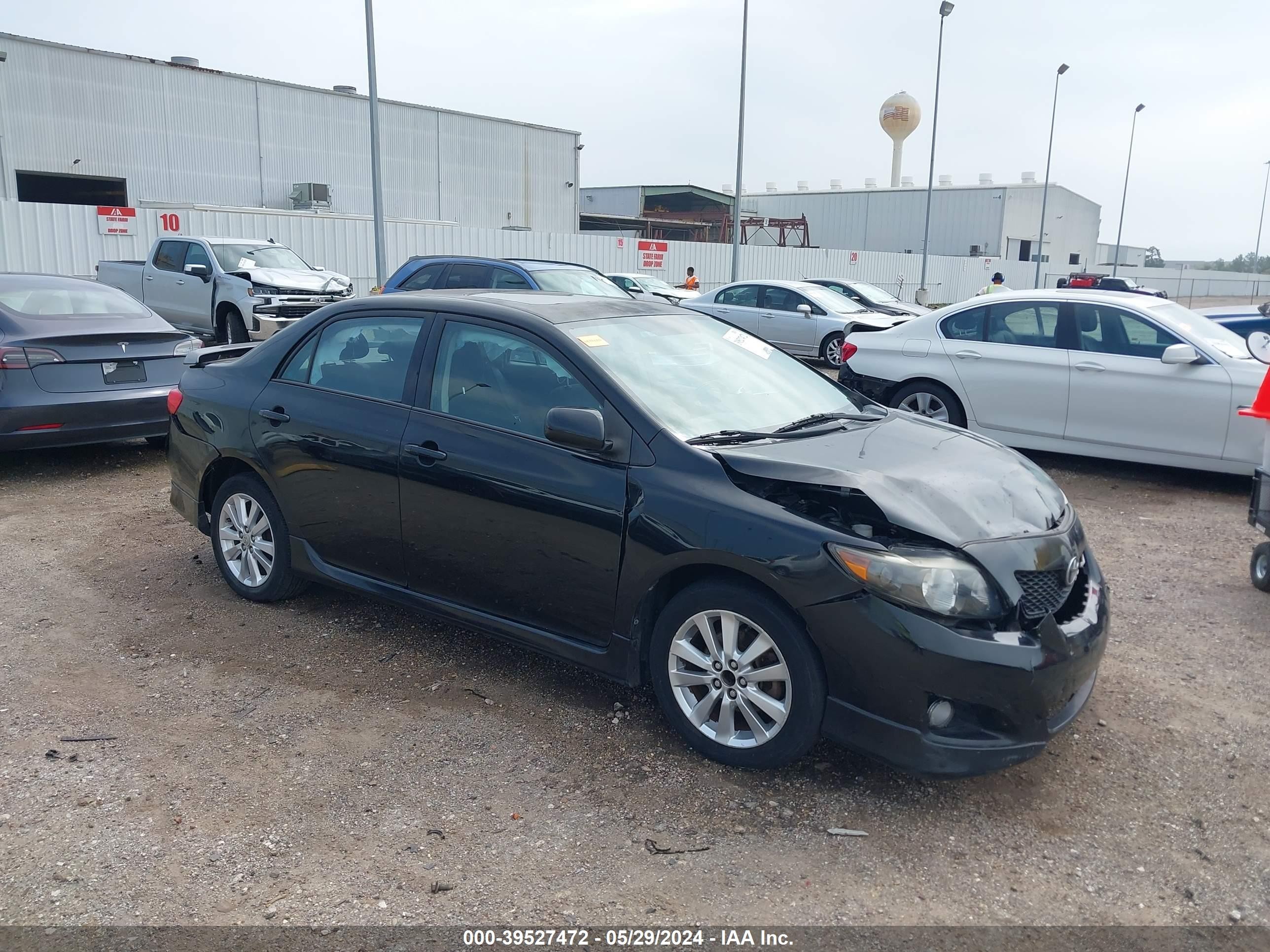 TOYOTA COROLLA 2010 2t1bu4ee7ac524729