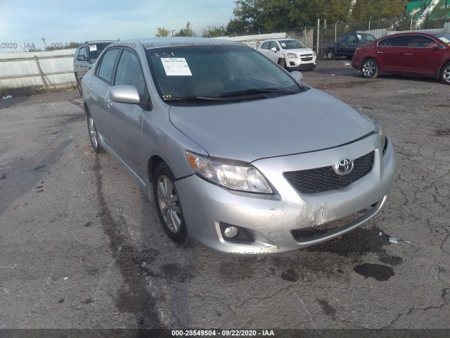 TOYOTA COROLLA 2010 2t1bu4ee7ac528845