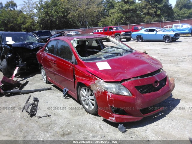 TOYOTA COROLLA 2010 2t1bu4ee7ac535715