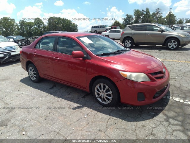 TOYOTA COROLLA 2011 2t1bu4ee7bc543721