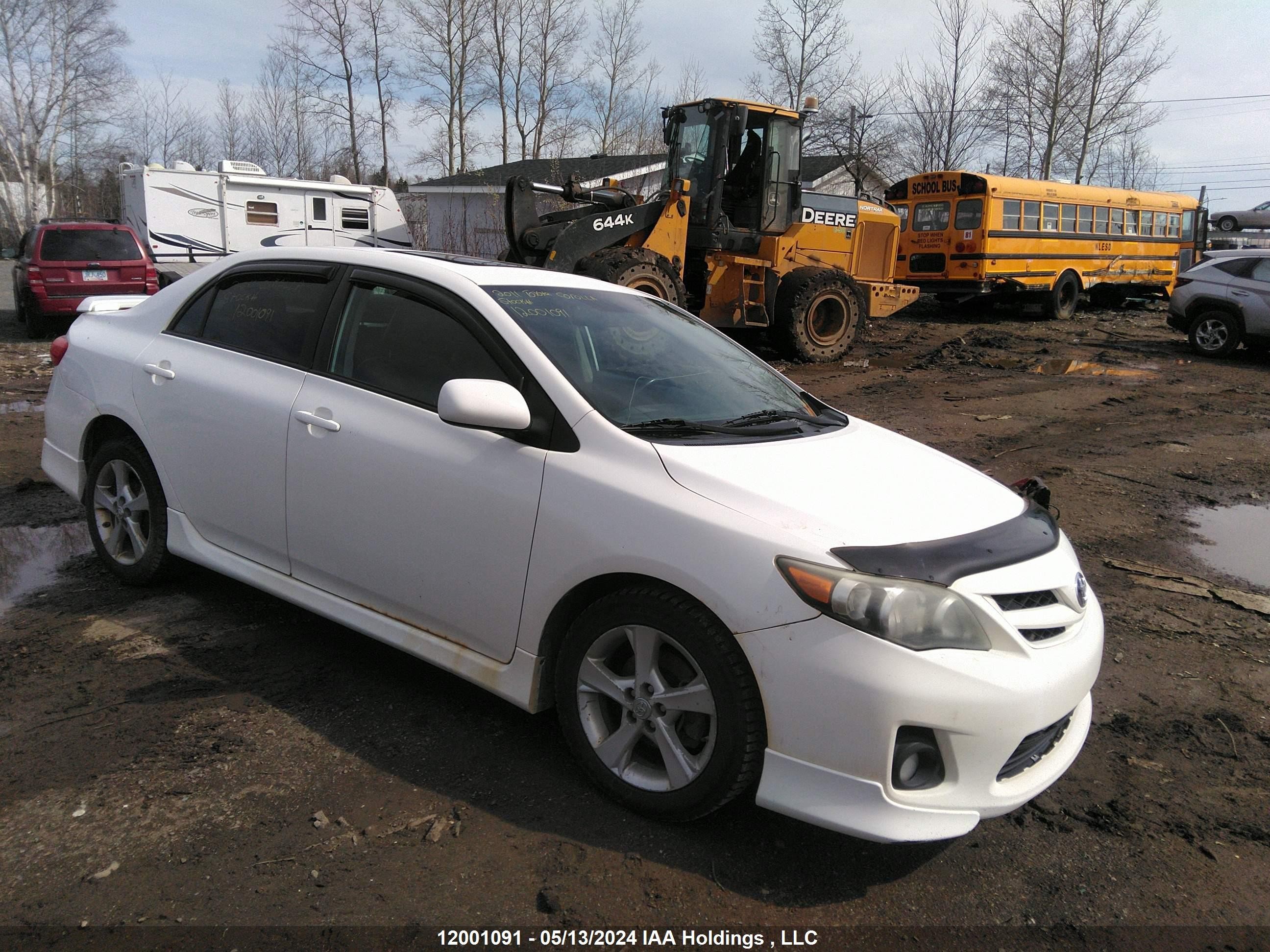 TOYOTA COROLLA 2011 2t1bu4ee7bc575052