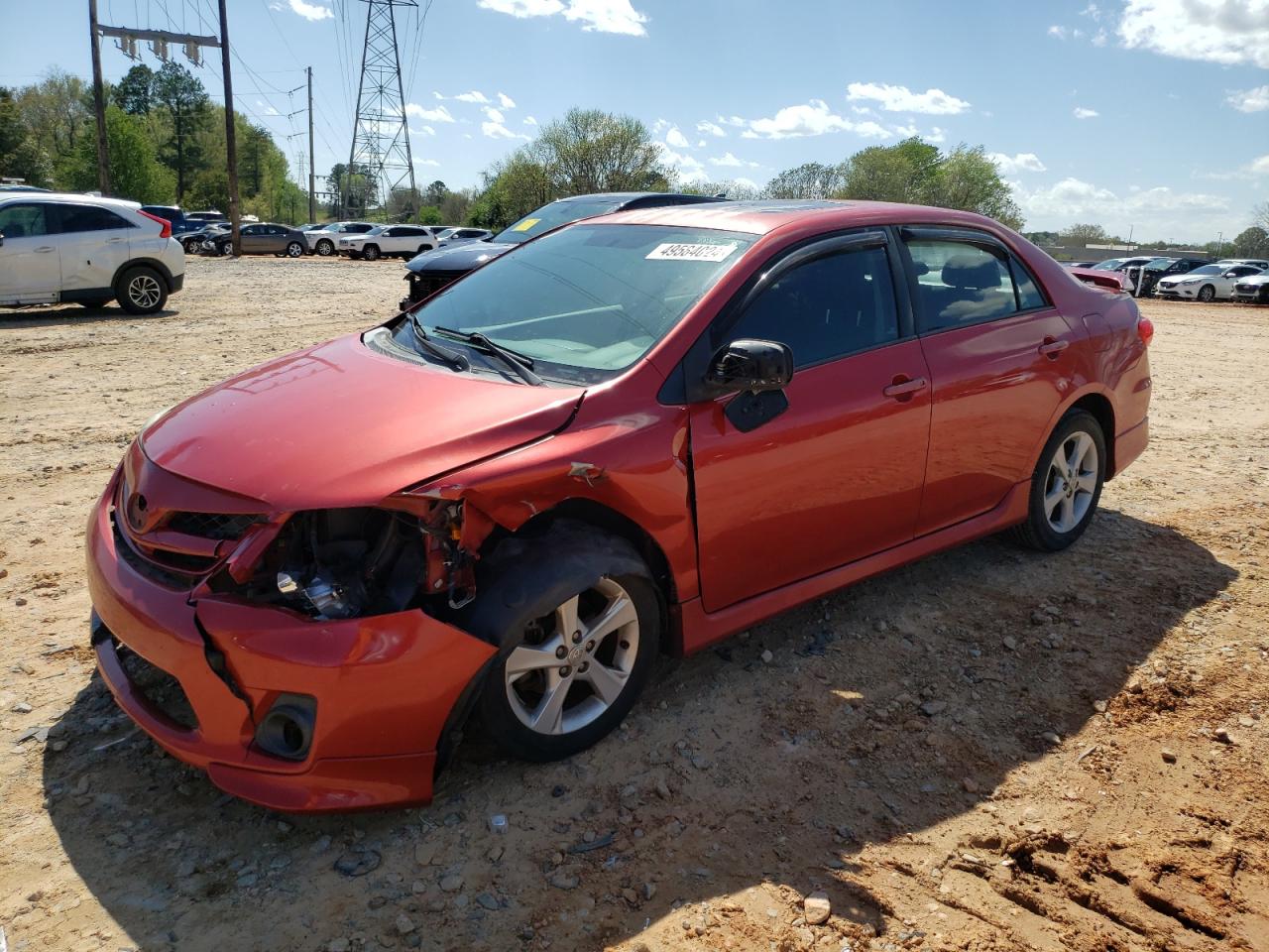 TOYOTA COROLLA 2011 2t1bu4ee7bc664040