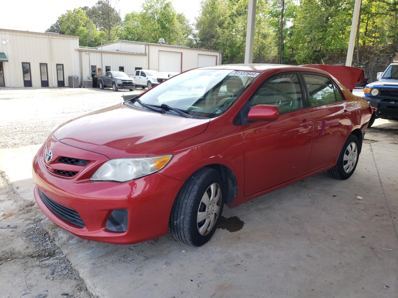 TOYOTA COROLLA 2011 2t1bu4ee7bc707596