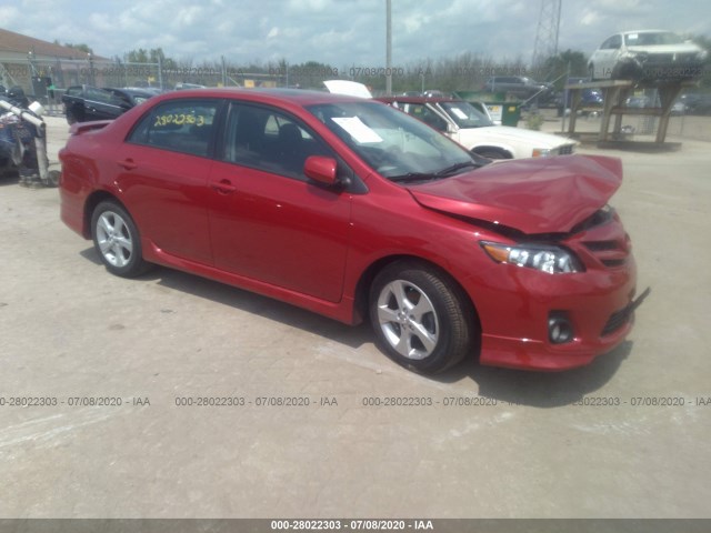 TOYOTA COROLLA 2011 2t1bu4ee7bc728187