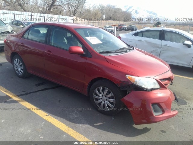 TOYOTA COROLLA 2012 2t1bu4ee7cc813256