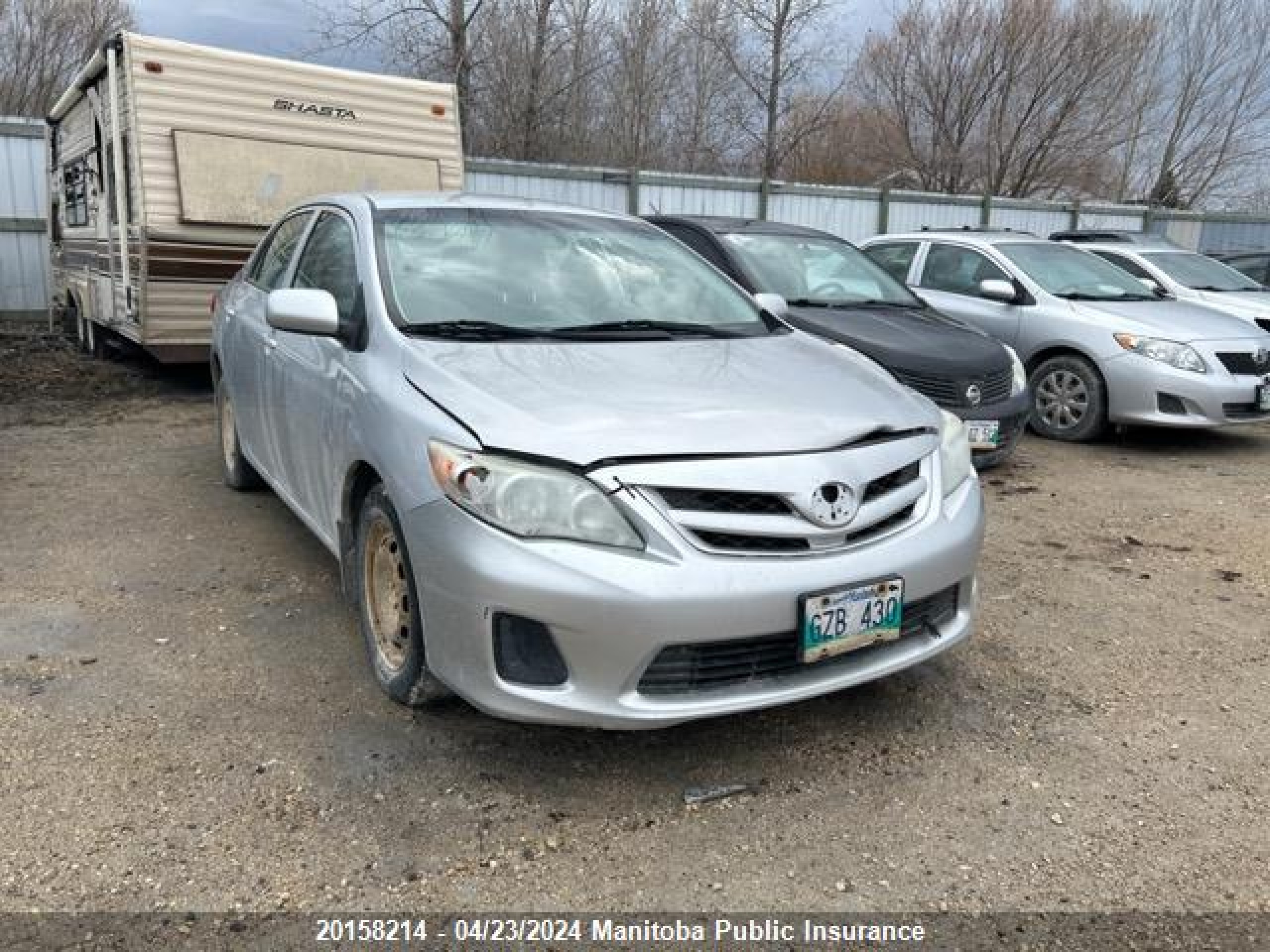 TOYOTA COROLLA 2012 2t1bu4ee7cc814584