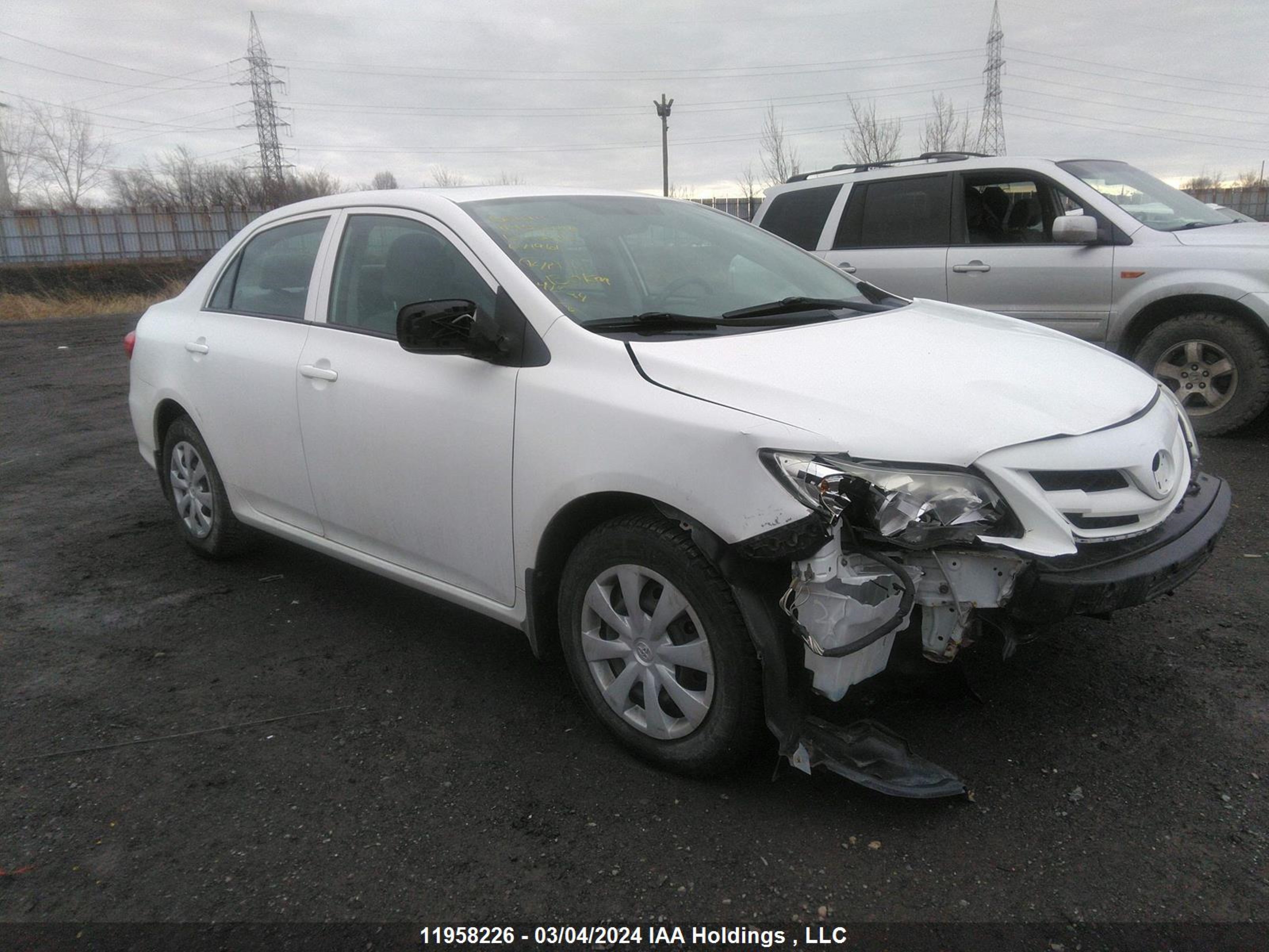 TOYOTA COROLLA 2013 2t1bu4ee7dc071961