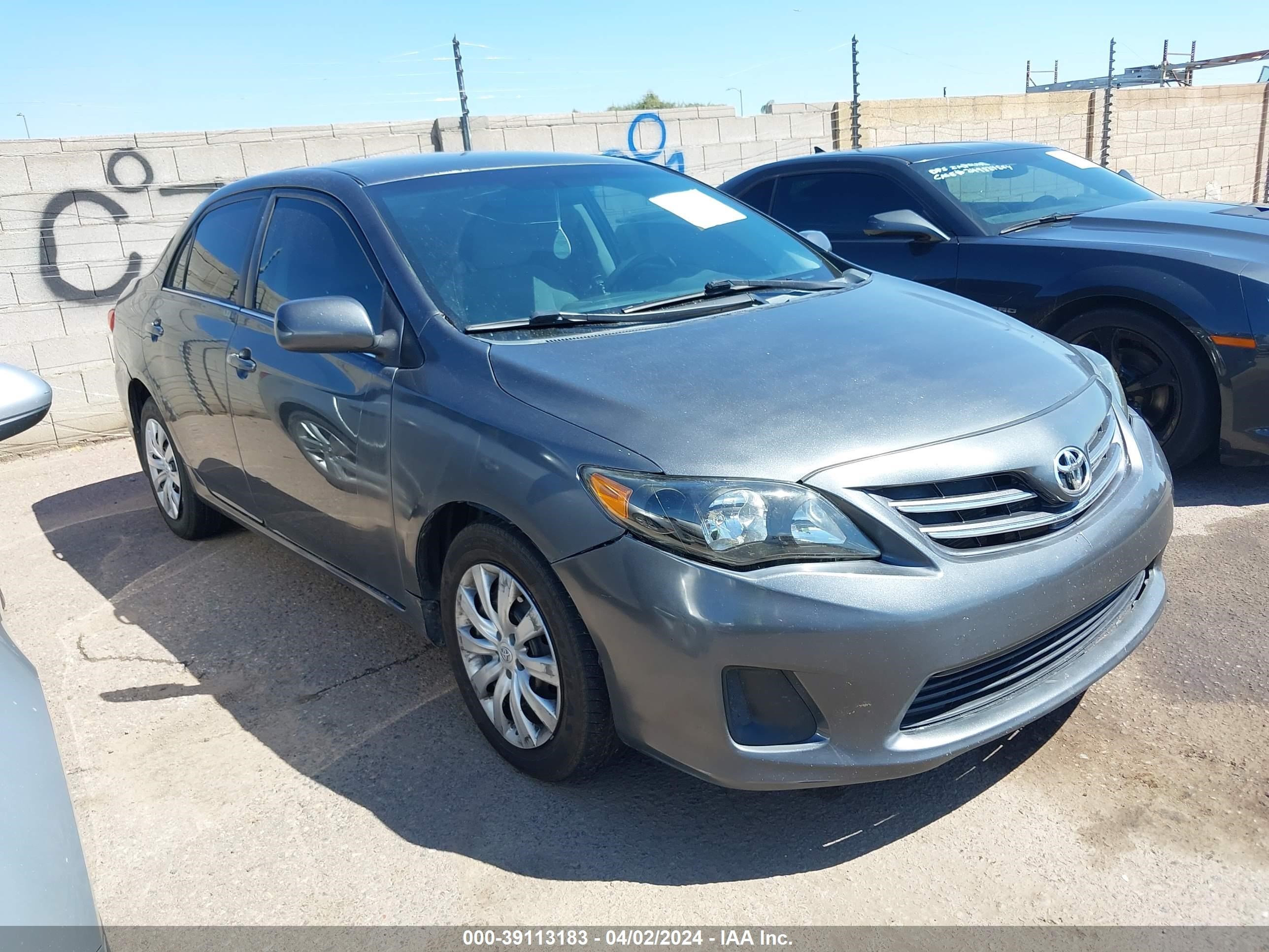 TOYOTA COROLLA 2013 2t1bu4ee7dc969752