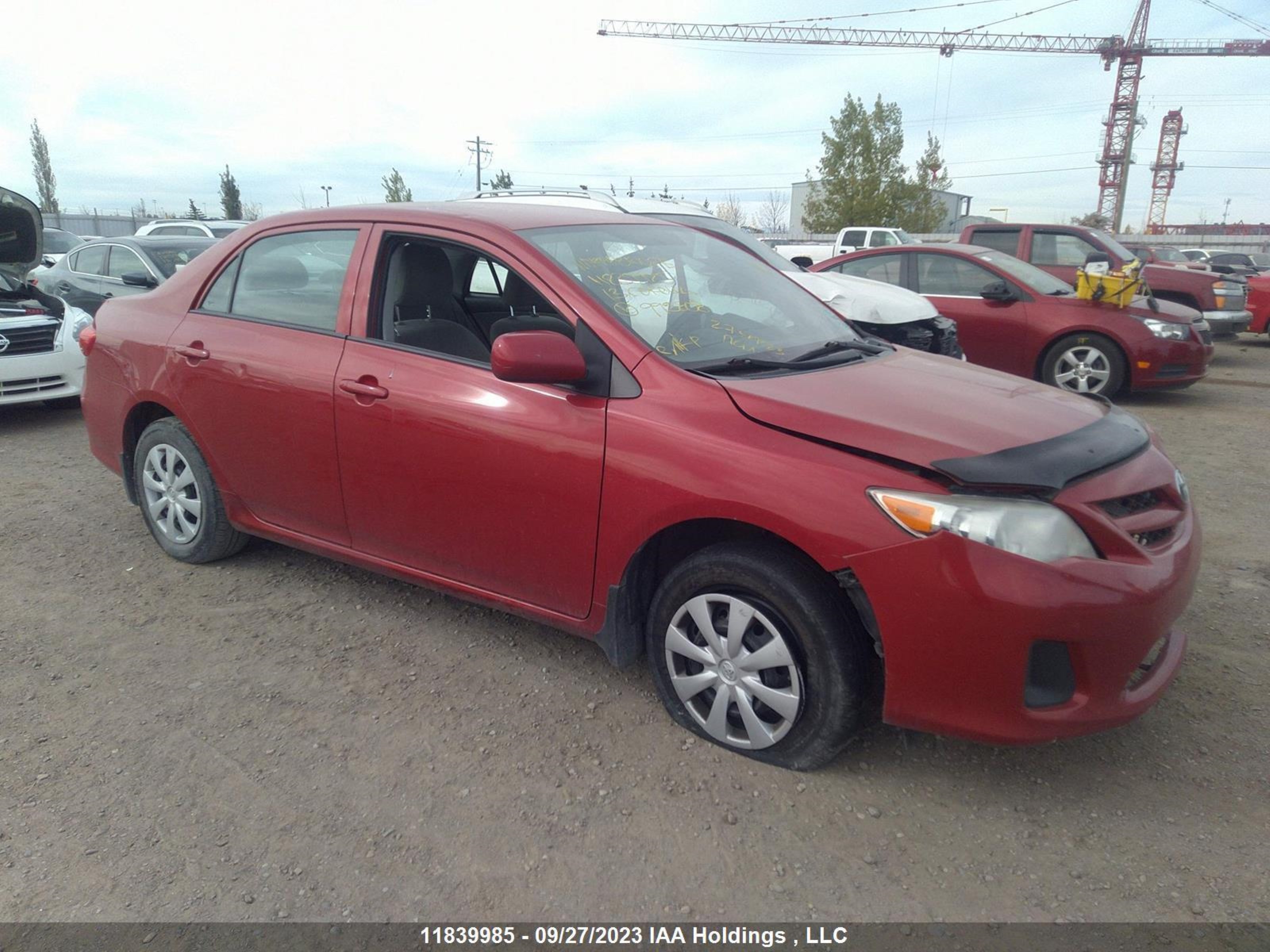 TOYOTA COROLLA 2013 2t1bu4ee7dc993808