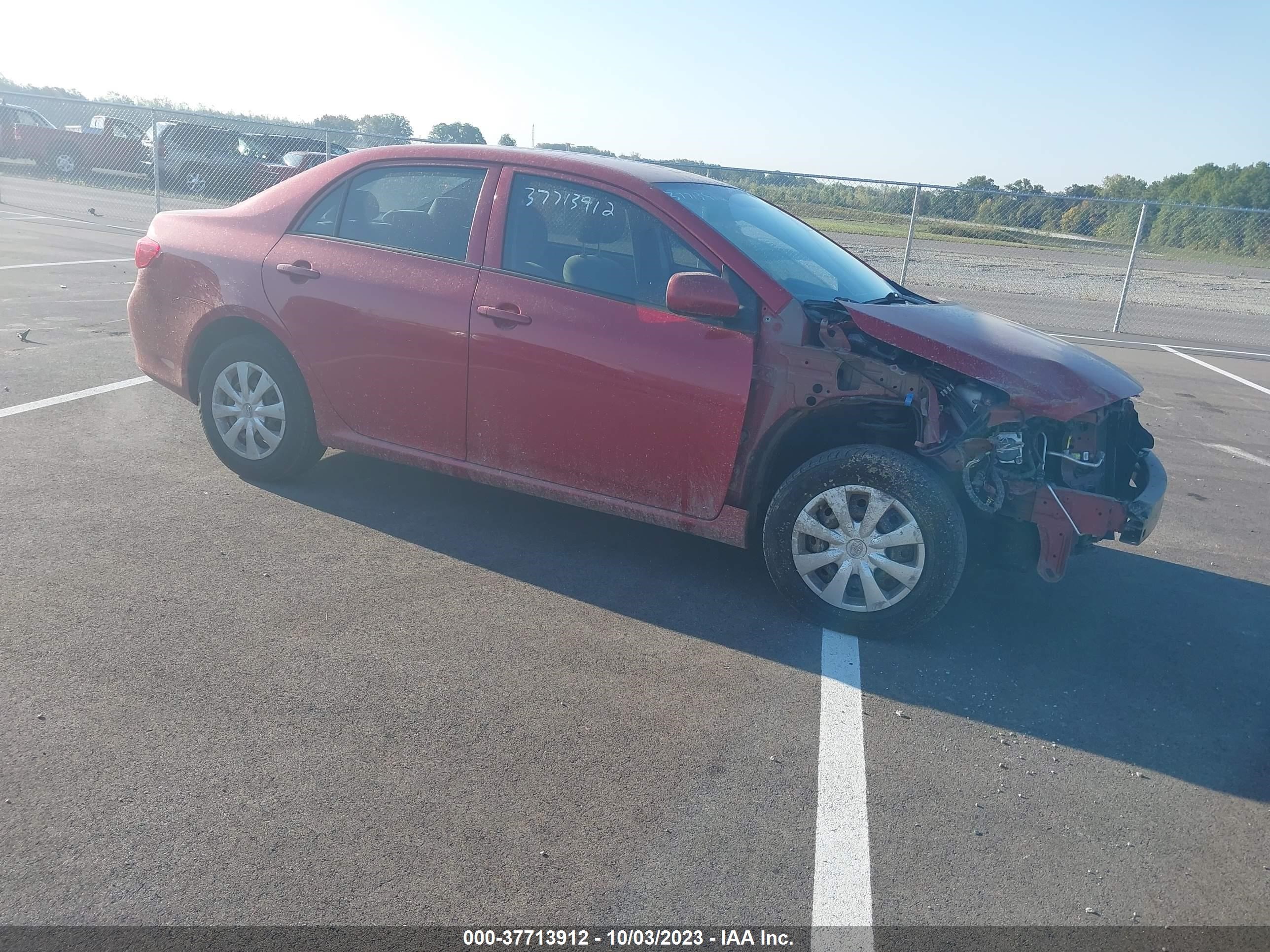 TOYOTA COROLLA 2010 2t1bu4ee8ac241417