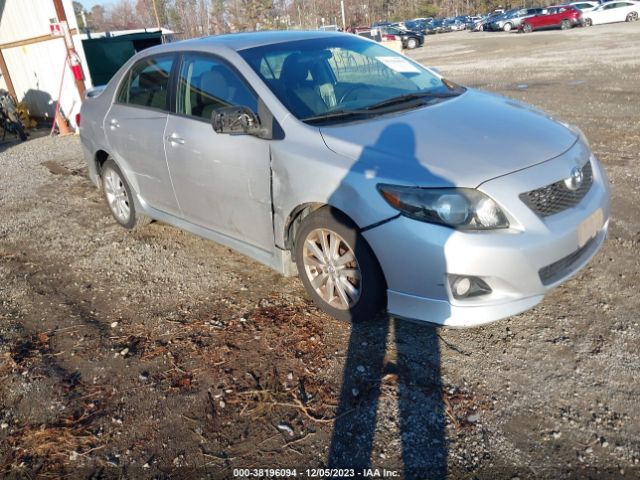 TOYOTA COROLLA 2010 2t1bu4ee8ac244589