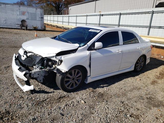 TOYOTA COROLLA BA 2010 2t1bu4ee8ac249372