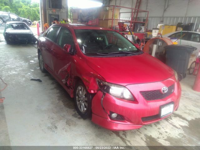 TOYOTA COROLLA 2010 2t1bu4ee8ac250151