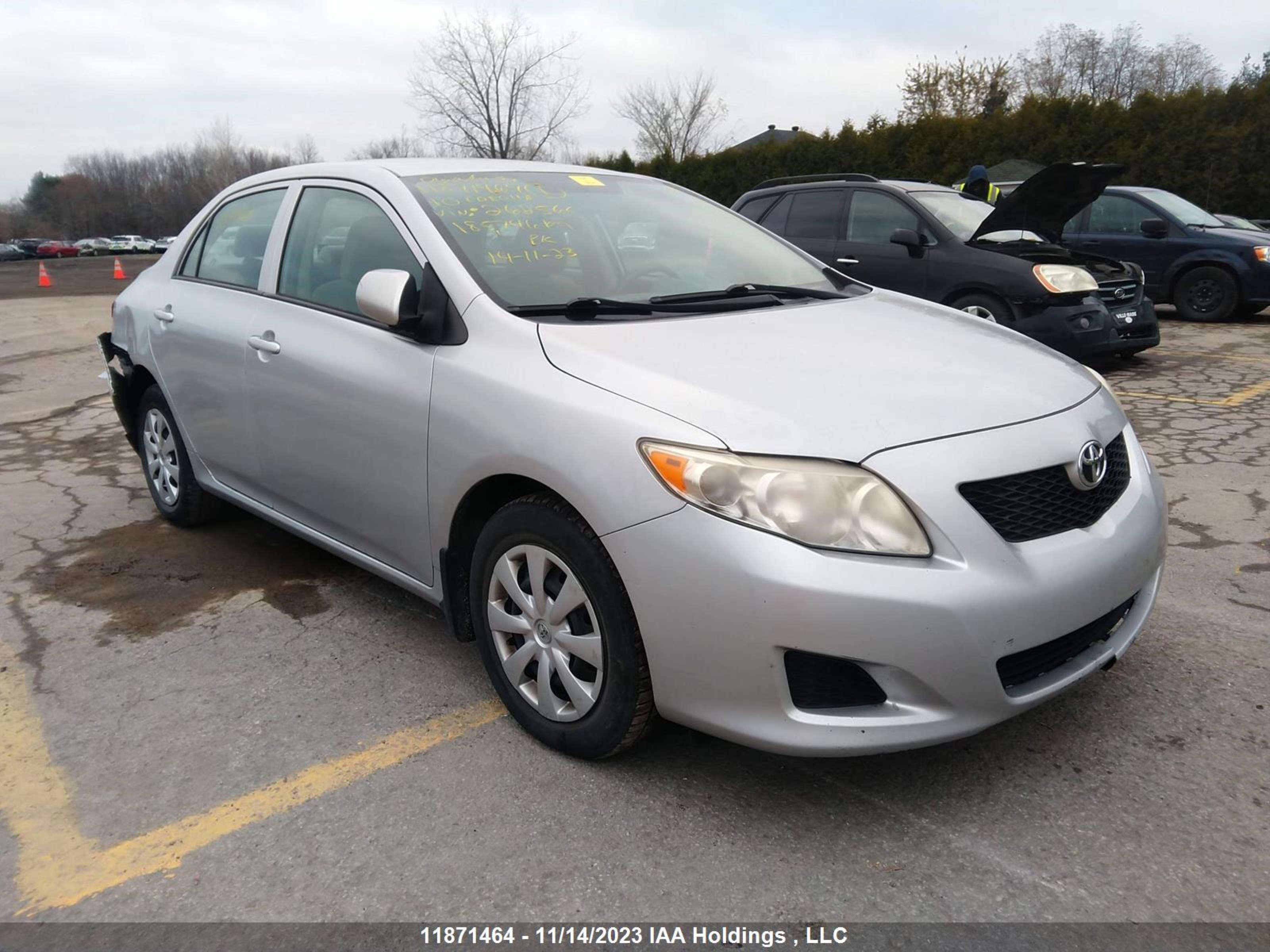 TOYOTA COROLLA 2010 2t1bu4ee8ac262560