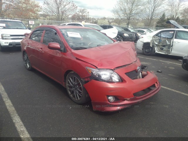 TOYOTA COROLLA 2010 2t1bu4ee8ac290116