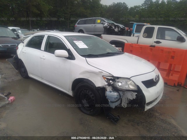 TOYOTA COROLLA 2010 2t1bu4ee8ac295445