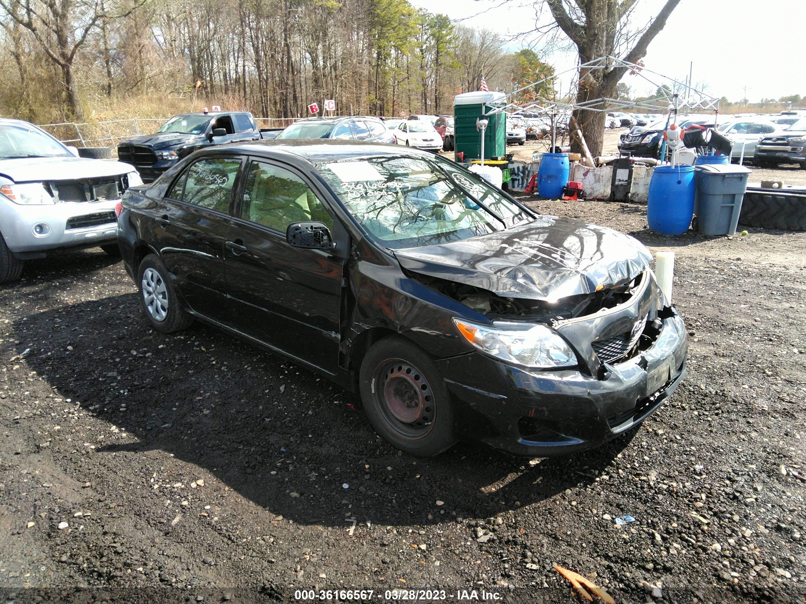 TOYOTA COROLLA 2010 2t1bu4ee8ac312373