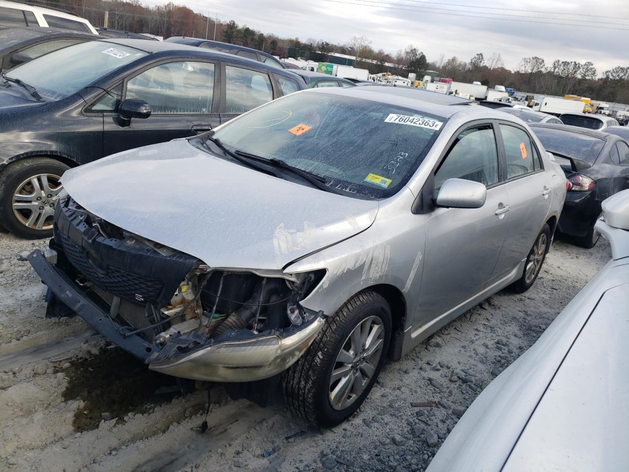 TOYOTA COROLLA 2010 2t1bu4ee8ac326497