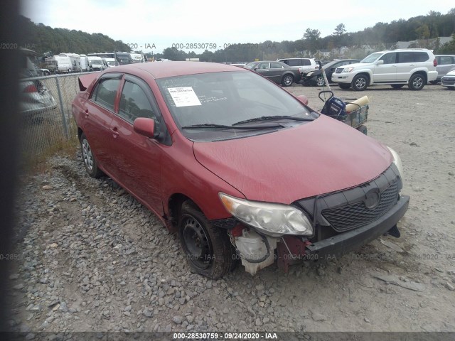 TOYOTA COROLLA 2010 2t1bu4ee8ac340044