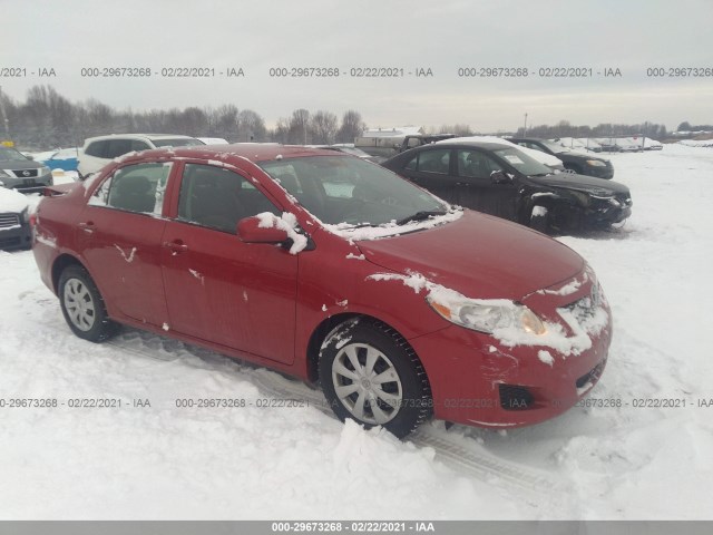 TOYOTA COROLLA 2010 2t1bu4ee8ac342344