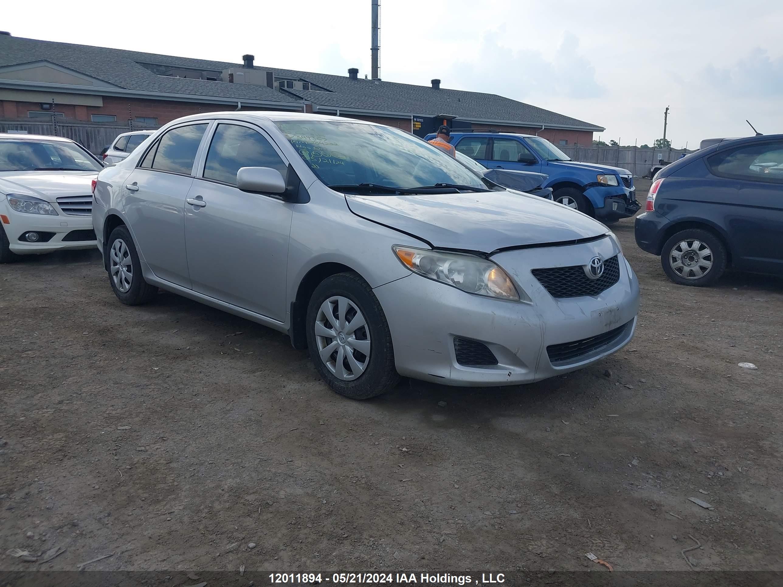 TOYOTA COROLLA 2010 2t1bu4ee8ac344367