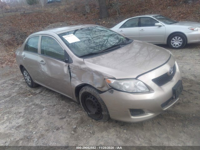 TOYOTA COROLLA 2010 2t1bu4ee8ac350640