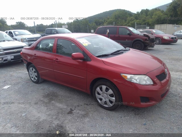 TOYOTA COROLLA 2010 2t1bu4ee8ac352260