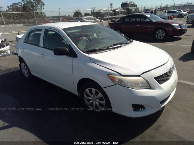 TOYOTA COROLLA 2010 2t1bu4ee8ac354445