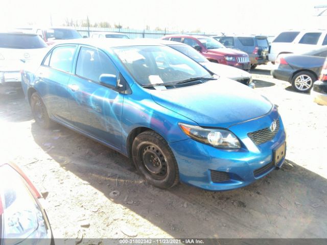 TOYOTA COROLLA 2010 2t1bu4ee8ac374775