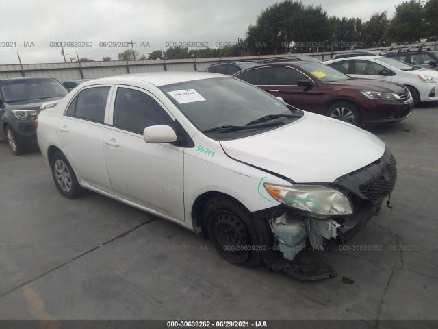 TOYOTA COROLLA 2010 2t1bu4ee8ac382357