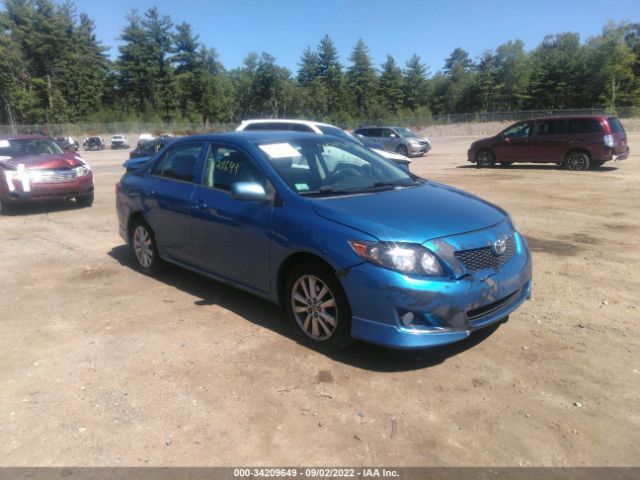 TOYOTA COROLLA 2010 2t1bu4ee8ac382777