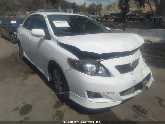 TOYOTA COROLLA 2010 2t1bu4ee8ac385341