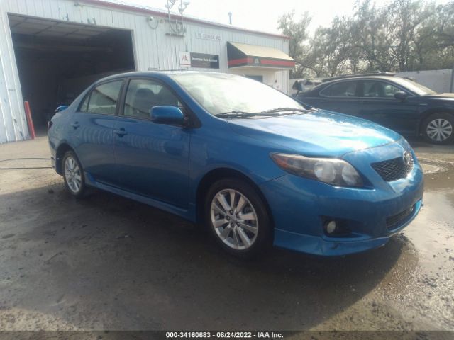 TOYOTA COROLLA 2010 2t1bu4ee8ac393553