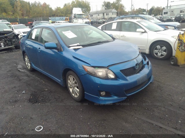 TOYOTA COROLLA 2010 2t1bu4ee8ac402123