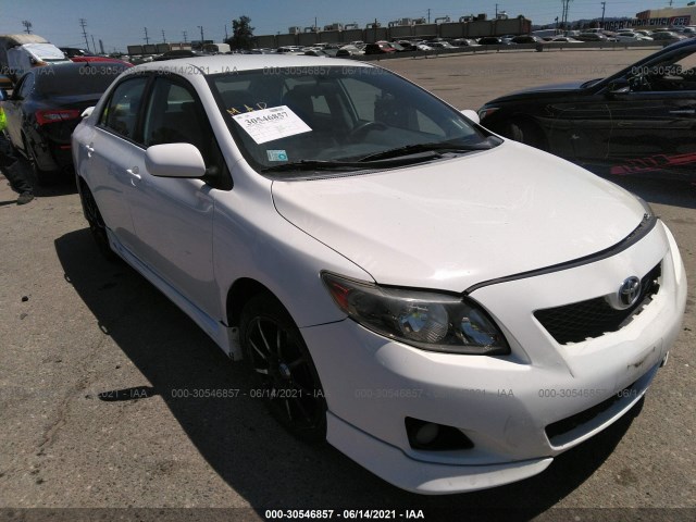 TOYOTA COROLLA 2010 2t1bu4ee8ac404339