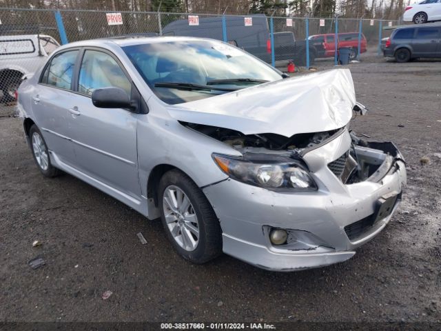 TOYOTA COROLLA 2010 2t1bu4ee8ac404812