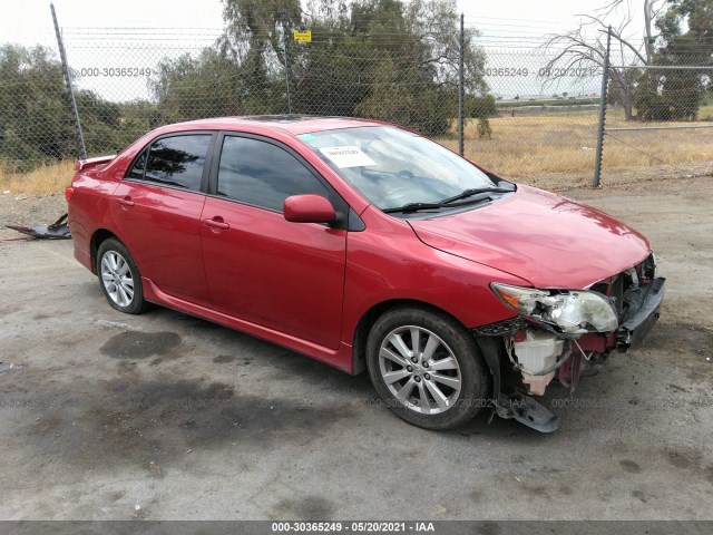 TOYOTA COROLLA 2010 2t1bu4ee8ac410416