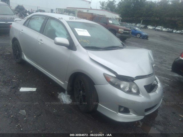 TOYOTA COROLLA 2010 2t1bu4ee8ac419004