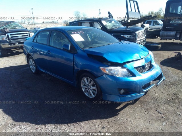 TOYOTA COROLLA 2010 2t1bu4ee8ac436353