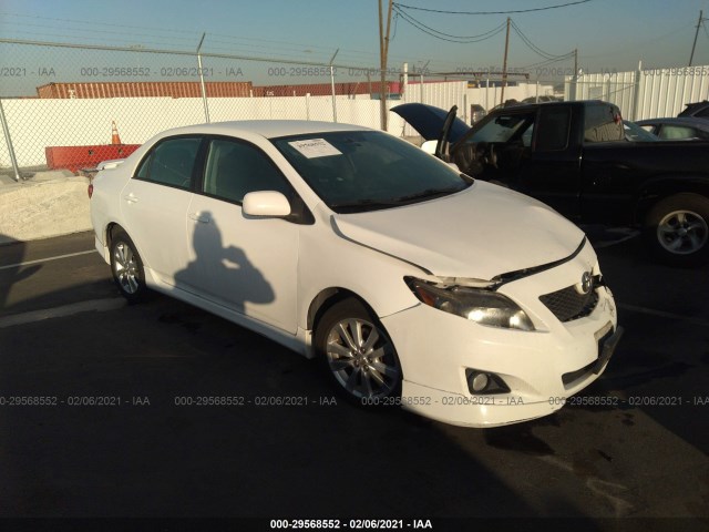 TOYOTA COROLLA 2010 2t1bu4ee8ac442198