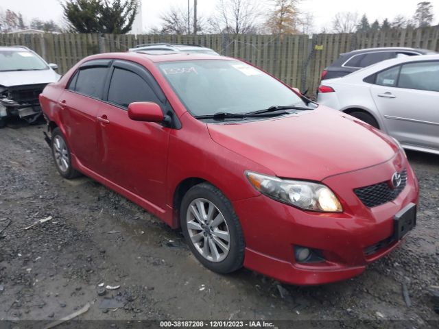 TOYOTA COROLLA 2010 2t1bu4ee8ac445019