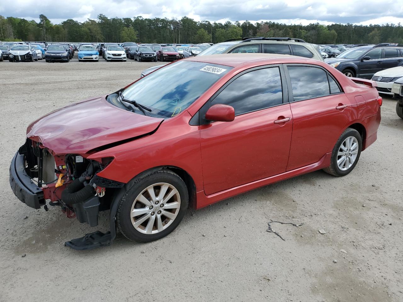 TOYOTA COROLLA 2010 2t1bu4ee8ac451158