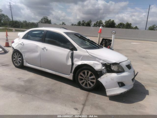 TOYOTA COROLLA 2010 2t1bu4ee8ac454366