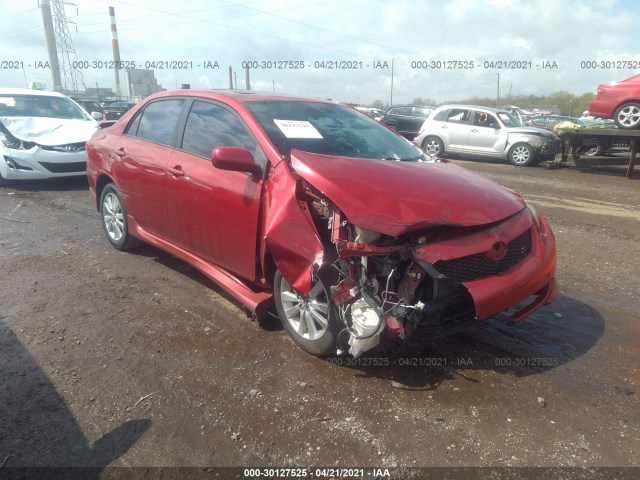 TOYOTA COROLLA 2010 2t1bu4ee8ac456327