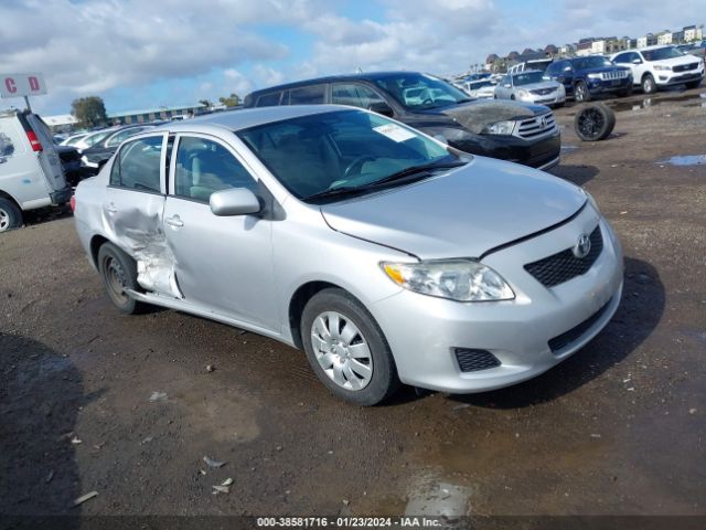 TOYOTA COROLLA 2010 2t1bu4ee8ac458501