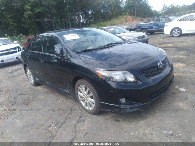 TOYOTA COROLLA 2010 2t1bu4ee8ac458952