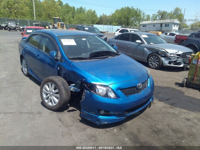 TOYOTA COROLLA 2010 2t1bu4ee8ac459373