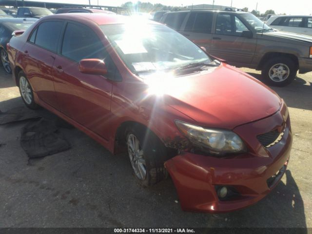 TOYOTA COROLLA 2010 2t1bu4ee8ac466050