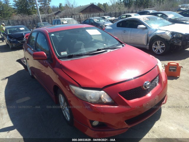 TOYOTA COROLLA 2010 2t1bu4ee8ac480210