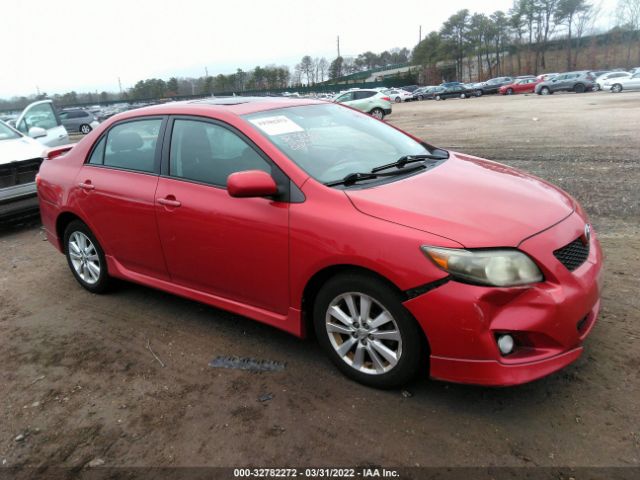 TOYOTA COROLLA 2010 2t1bu4ee8ac480384